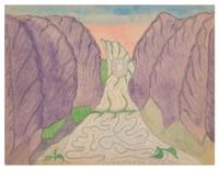 Joseph E. Yoakum, (American, 1886-1972), The Valley of Beauty Cumberland Range Tenn.