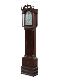 A George III Oak Tall Case Clock