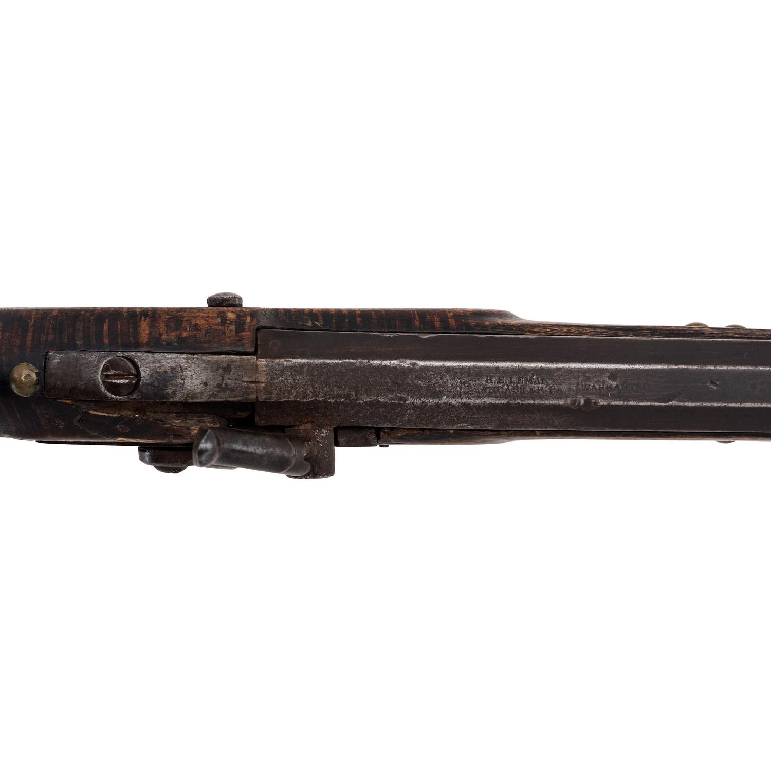 Tacked Fullstock Percussion Trade Rifle by Leman