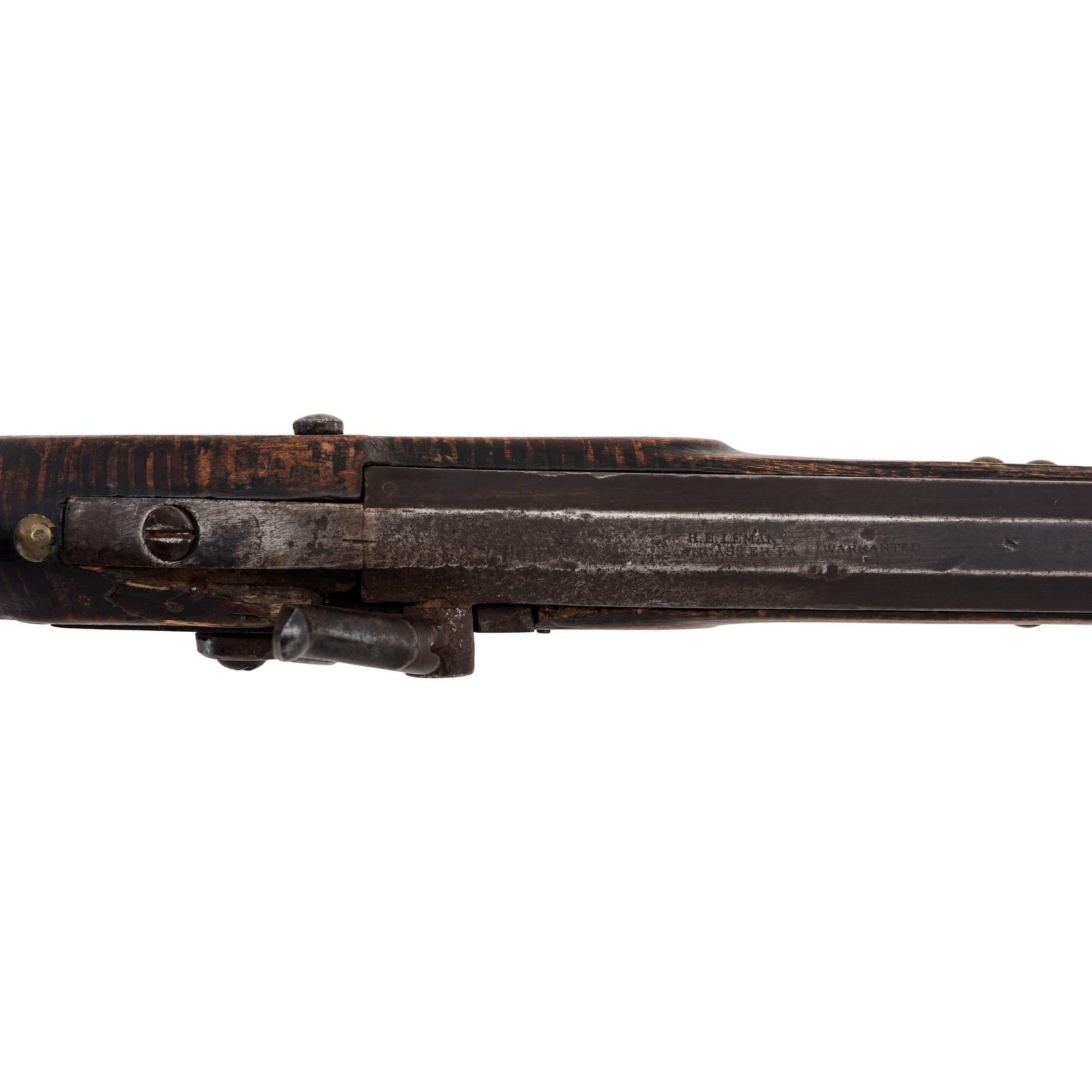 Tacked Fullstock Percussion Trade Rifle by Leman