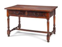 An Italian Renaissance Style Two-Drawer Table