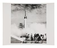 [PEENEMUNDE ARMY RESEARCH CENTER]. An archive of photographs of Wernher von Braun and the Peenemünde facility.