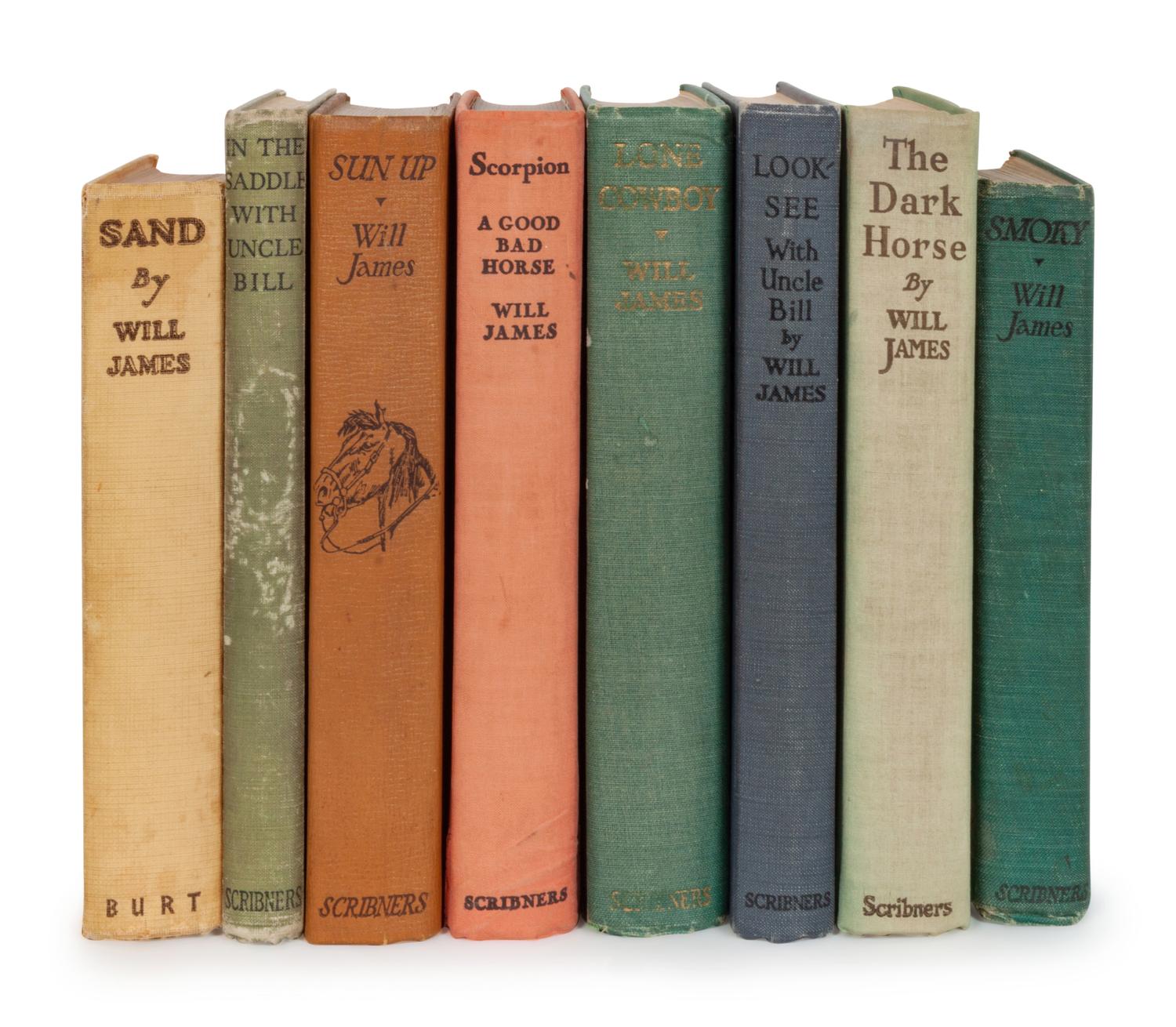 Will James Illustration and Eight Books