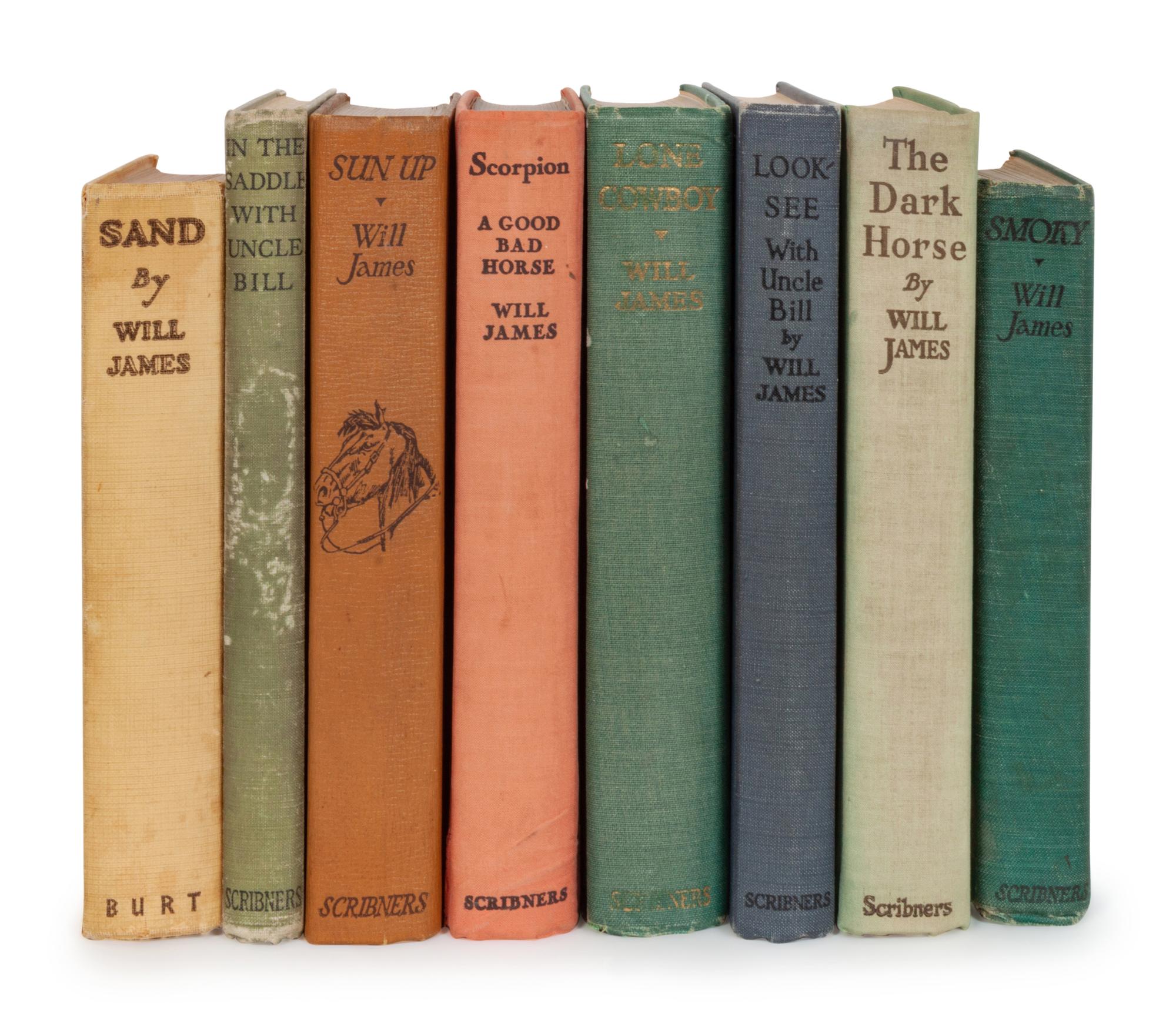 Will James Illustration and Eight Books