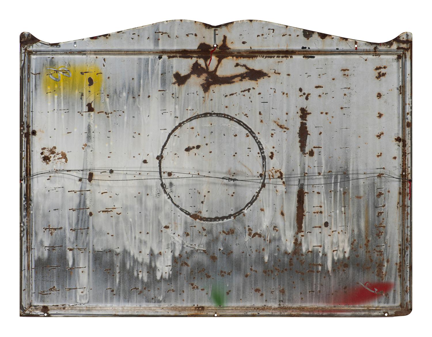 A 'Drink Coca-Cola' Enameled Tin Advertising Sign