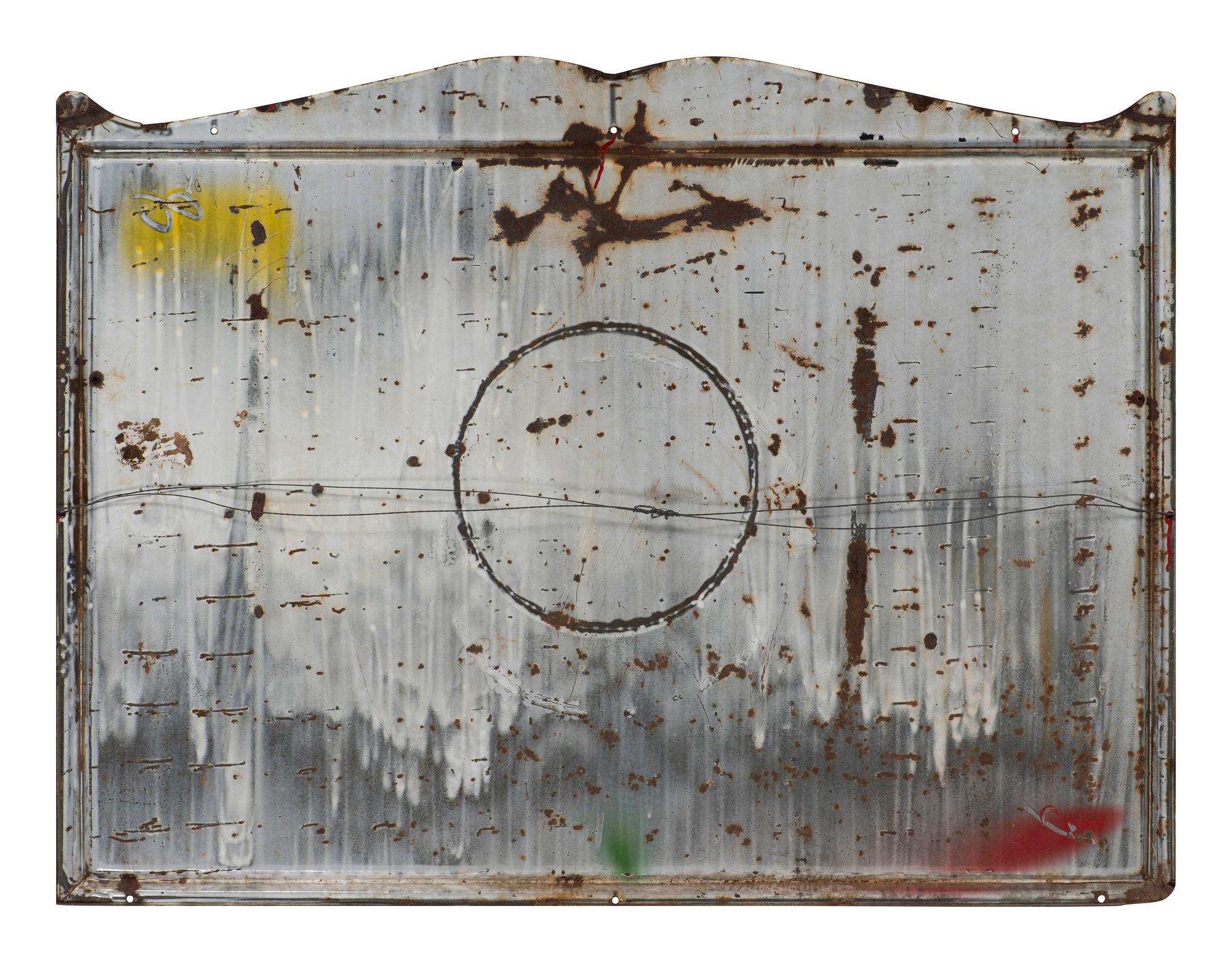 A 'Drink Coca-Cola' Enameled Tin Advertising Sign