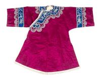 A Chinese Embroidered Silk Lady's Winter Coat — EARLY 20TH CENTURY