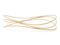 TIFFANY & CO., ELSA PERETTI, YELLOW GOLD 'WAVE' BANGLE BRACELET