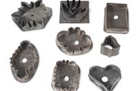 A Group of Figural Tin Cookie Cutters
