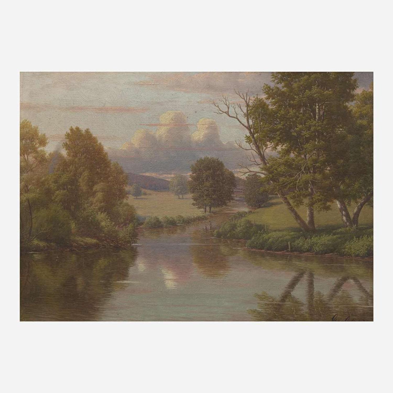 George Cope (American, 1855-1929) Fork of the Brandywine