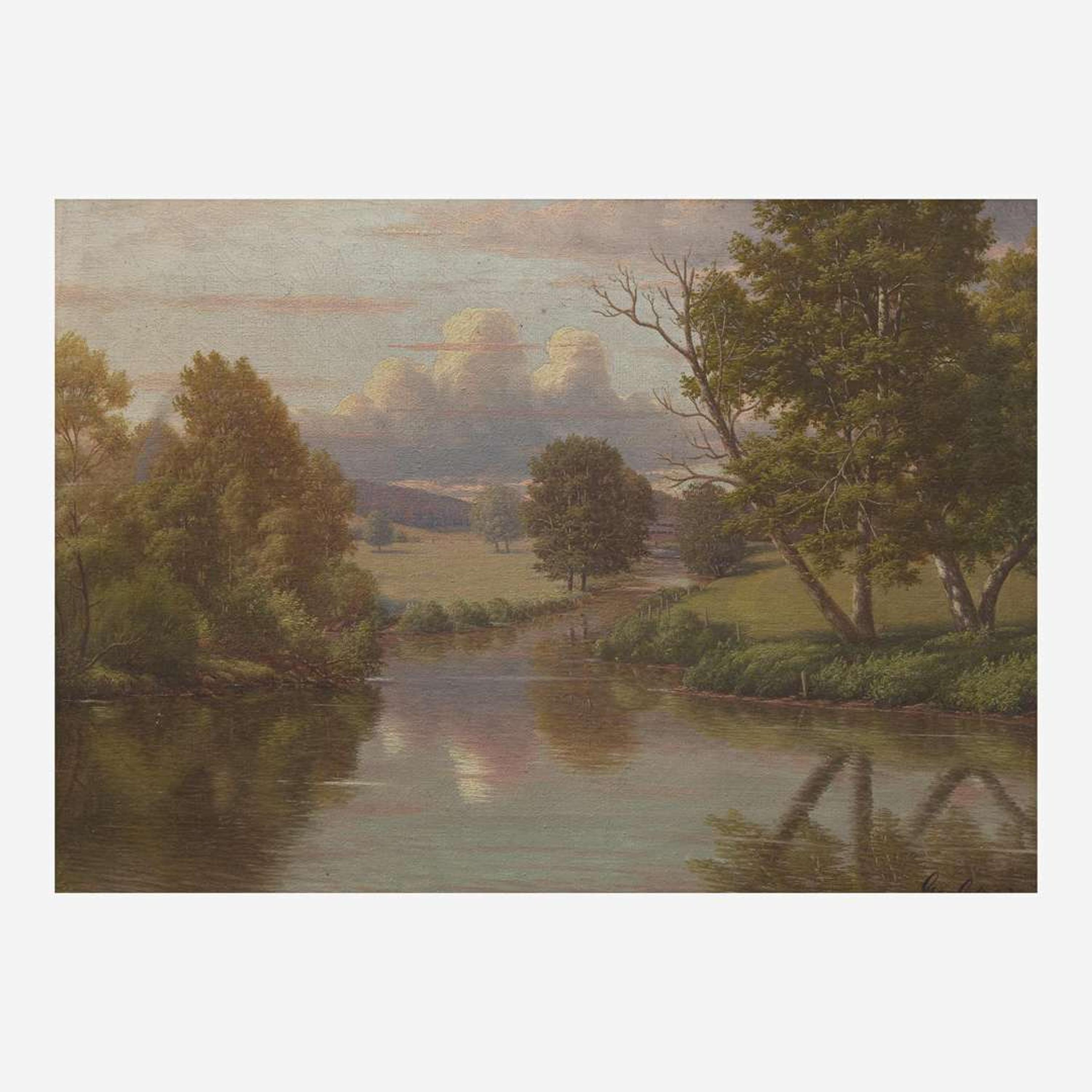George Cope (American, 1855-1929) Fork of the Brandywine