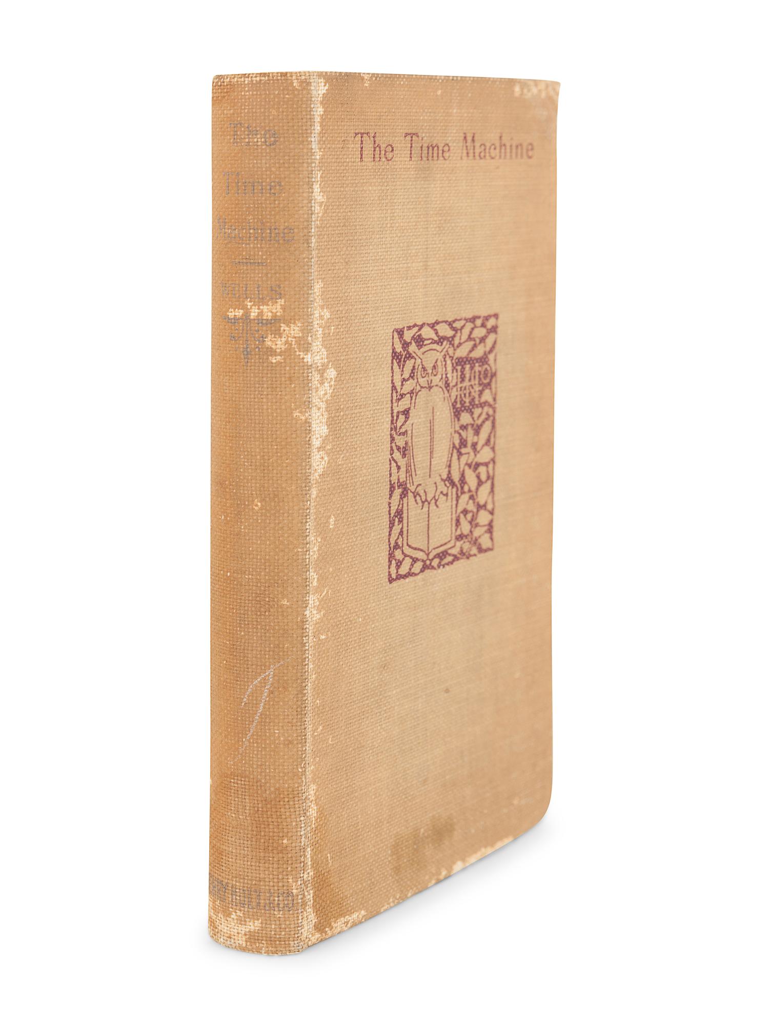 WELLS, H.G. The Time Machine, an Invention. New York: Henry Holt, 1895.
