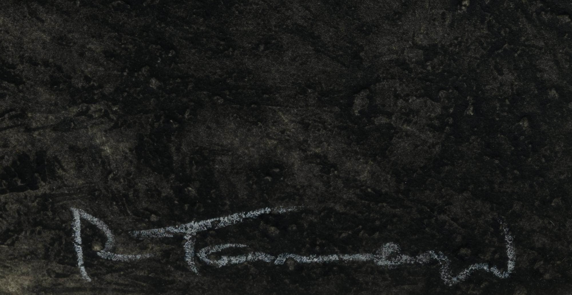 Cabeza en ochre ( from Ocho Aguafuertes)