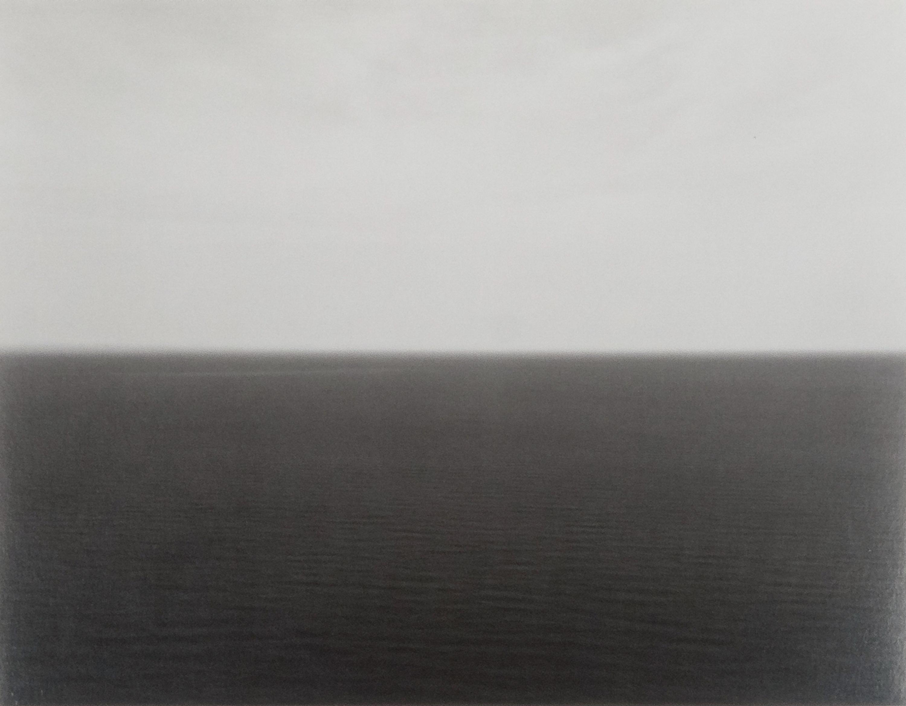 Hiroshi Sugimoto (born 1948) Arctic Ocean, Nord Kapp, 1990; and Bay of Biscay, 1991, from "Time Exposed"