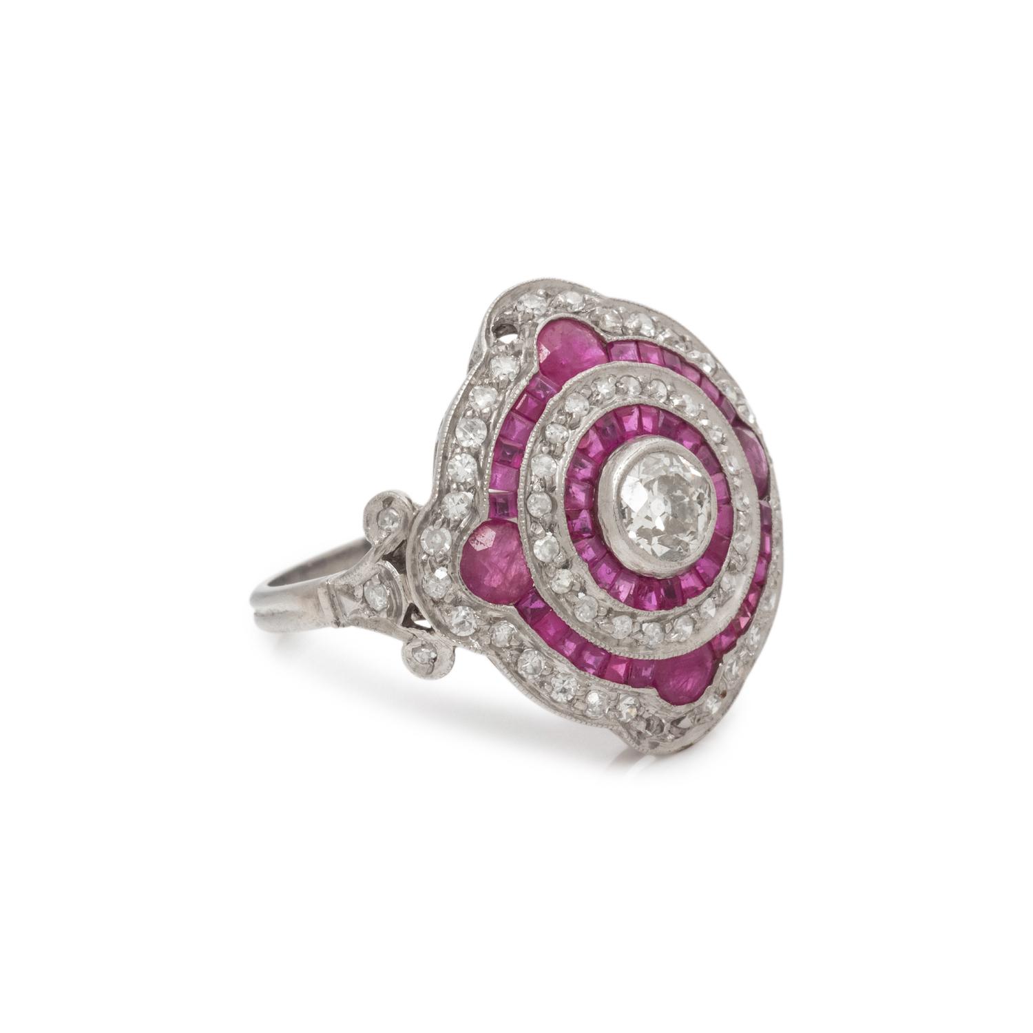 RUBY AND DIAMOND RING