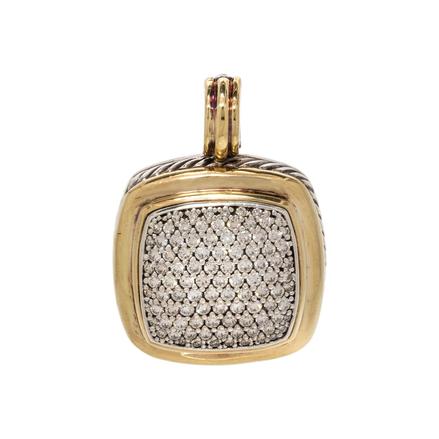 DAVID YURMAN, DIAMOND 'ALBION' PENDANT