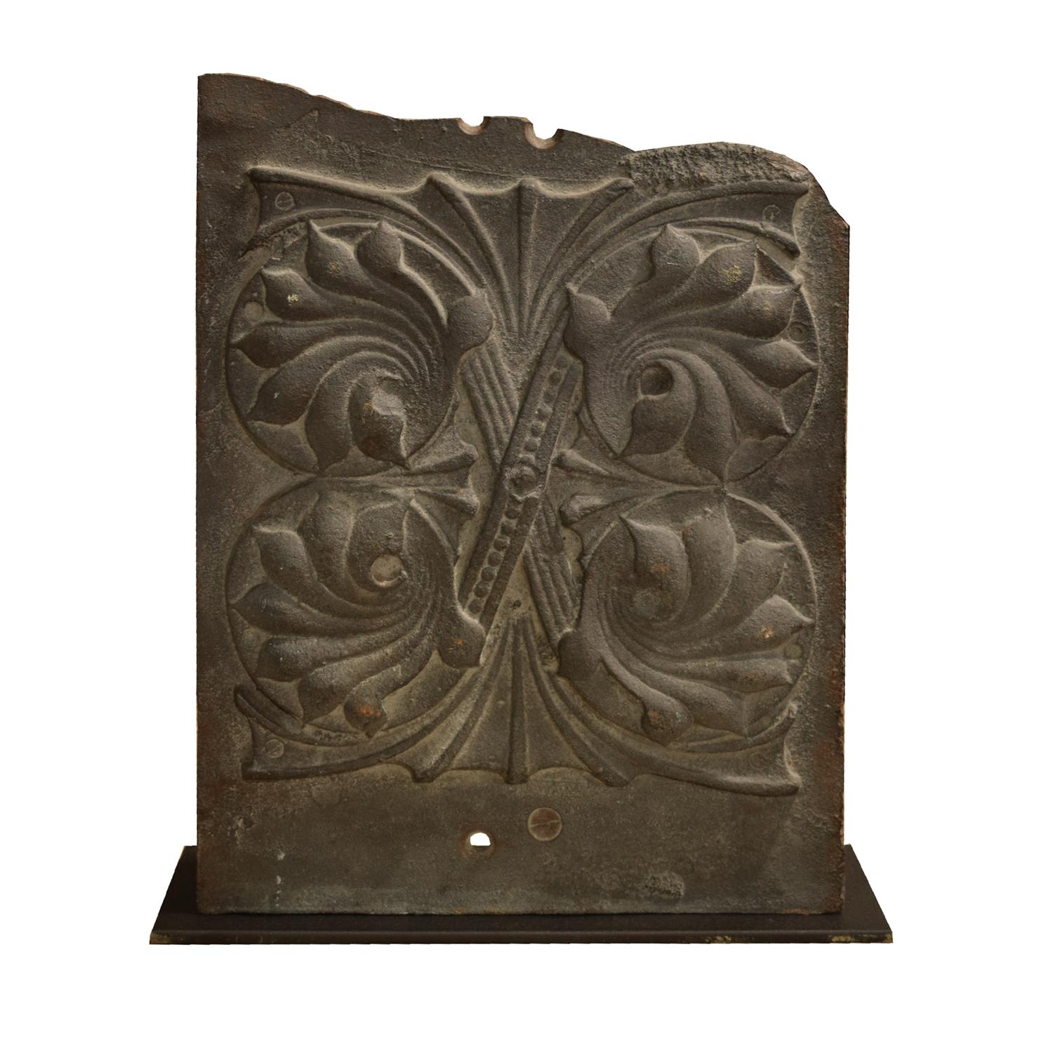 A Cast Iron Ornament from the Rookery Building, Chicago, IL 13.5" W x 4" D x 15" H — United States, Circa 1888