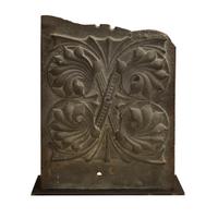 A Cast Iron Ornament from the Rookery Building, Chicago, IL 13.5" W x 4" D x 15" H — United States, Circa 1888