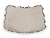 A Japanese Export Silver Tray — Kuyeda, 20th Century