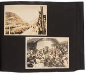Americana Album containing approx. 350 photographs documenting the journey of the Liberty Bell from Philadelphia to San Francisco for the Panama-Pacific Exposition. 1915.