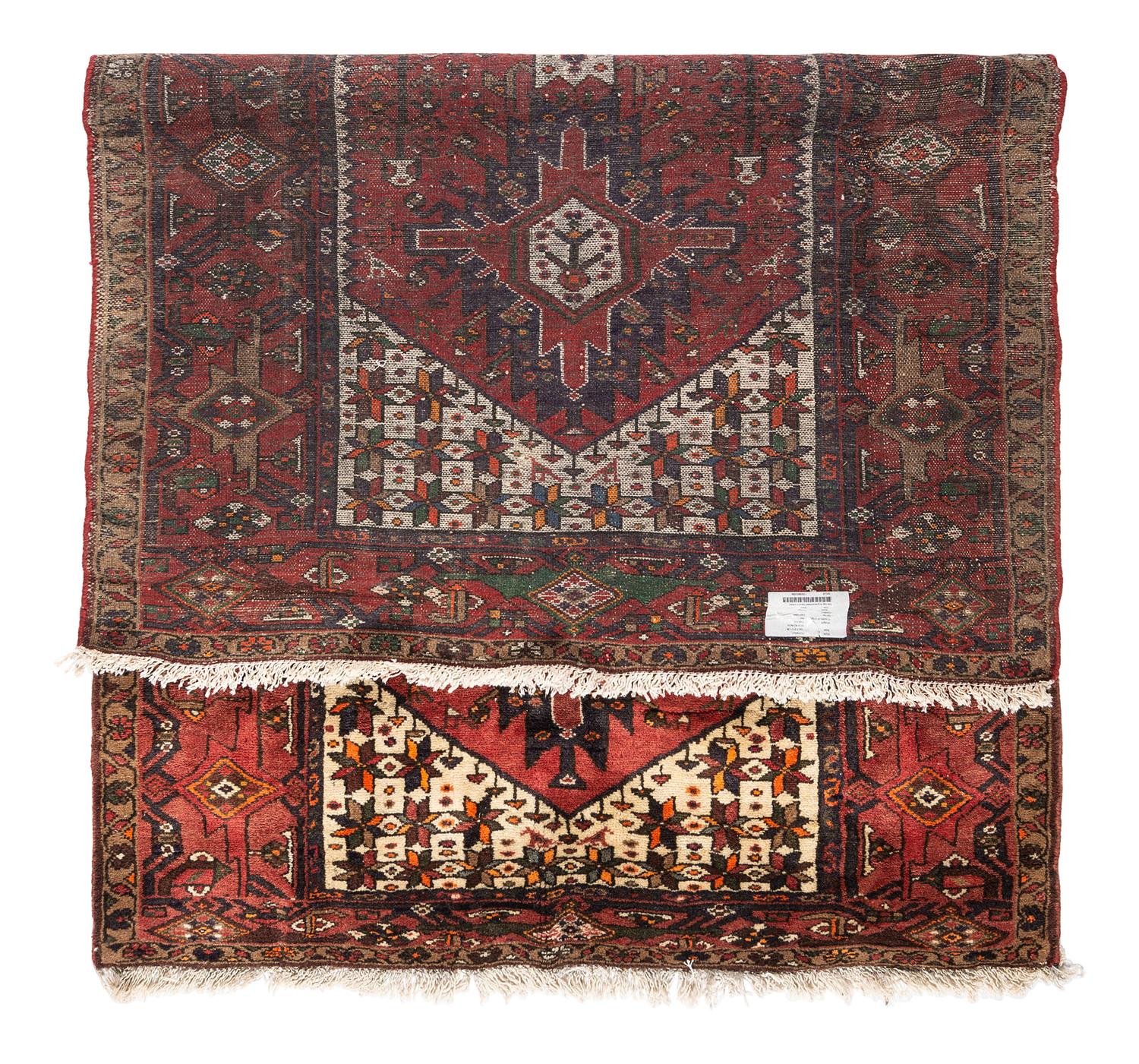 A Hamadan Wool Rug