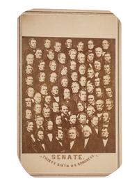 [CIVIL WAR]. 20 CDVs featuring antebellum & war-era politicians and statesmen, including: