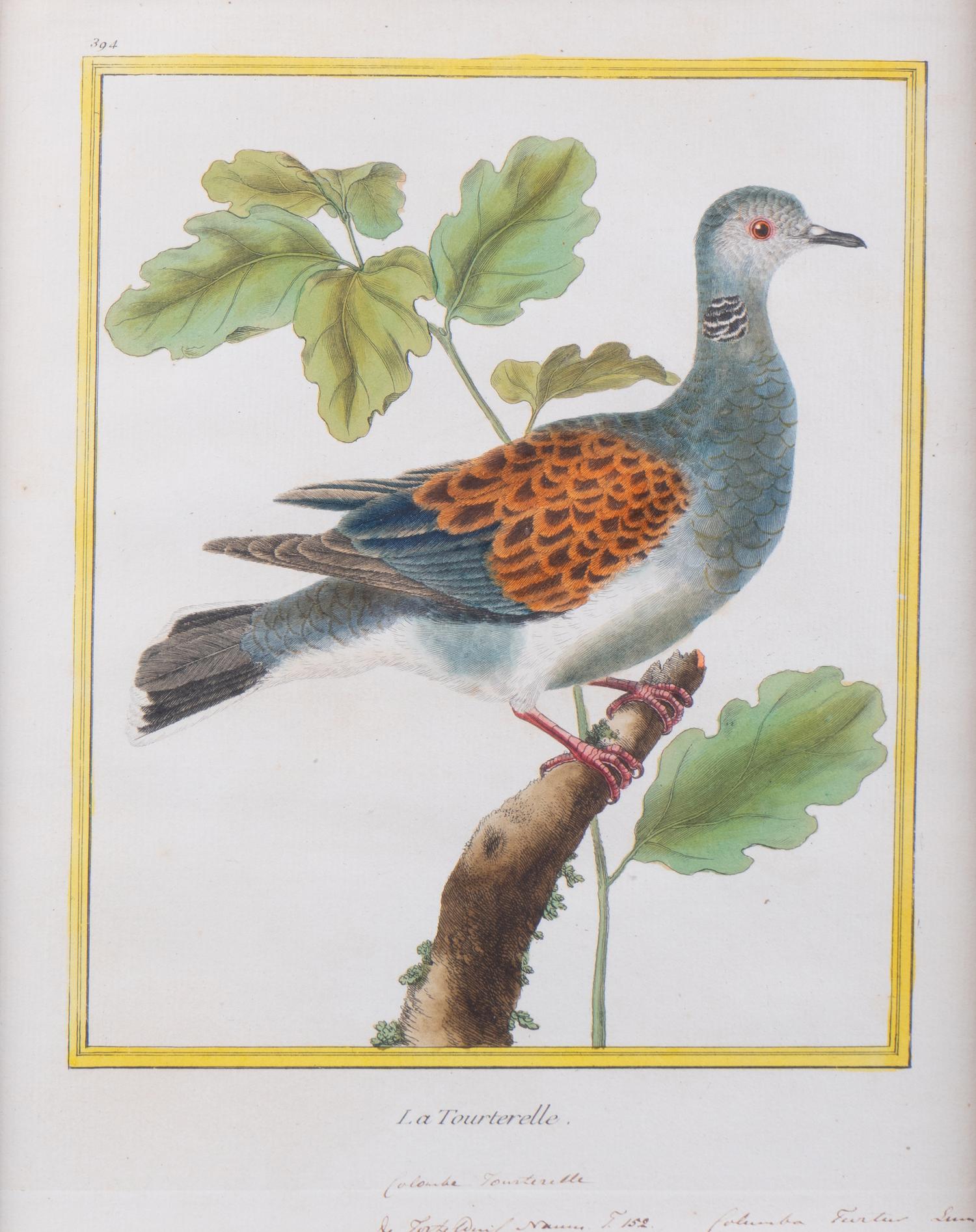 A Set of Four Hand-Colored Engravings After Francois Martinet — 18TH CENTURY