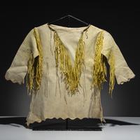 Comanche Boy's Hide Shirt