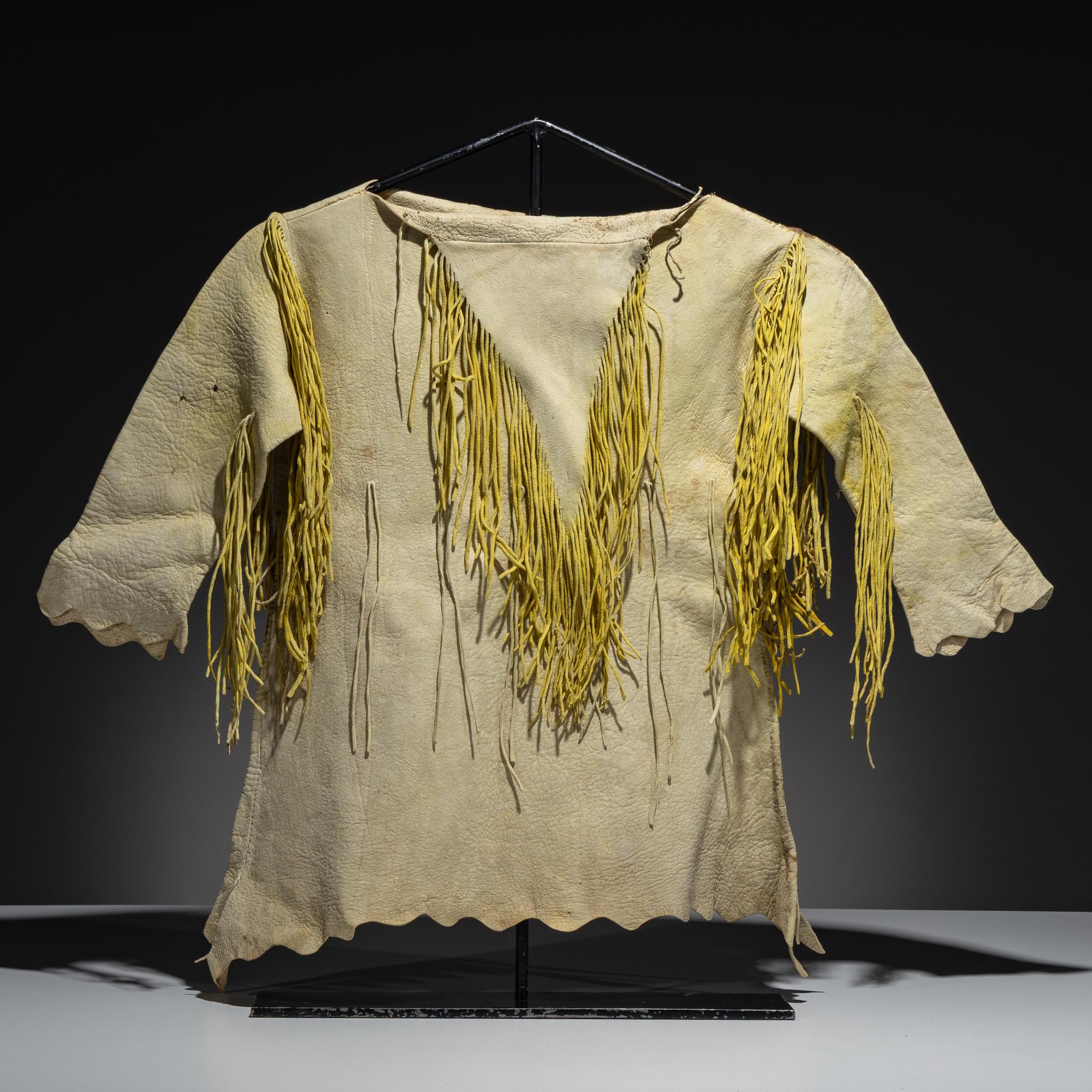 Comanche Boy's Hide Shirt