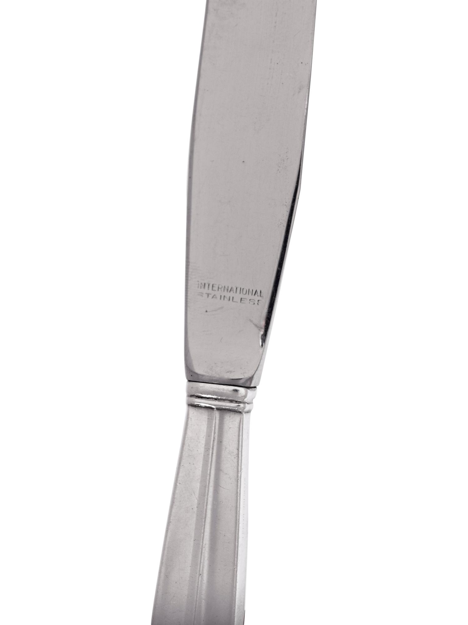 An American Silver Flatware Service