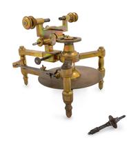 A Brass and Watch Maker's Wheel Cutting Engine