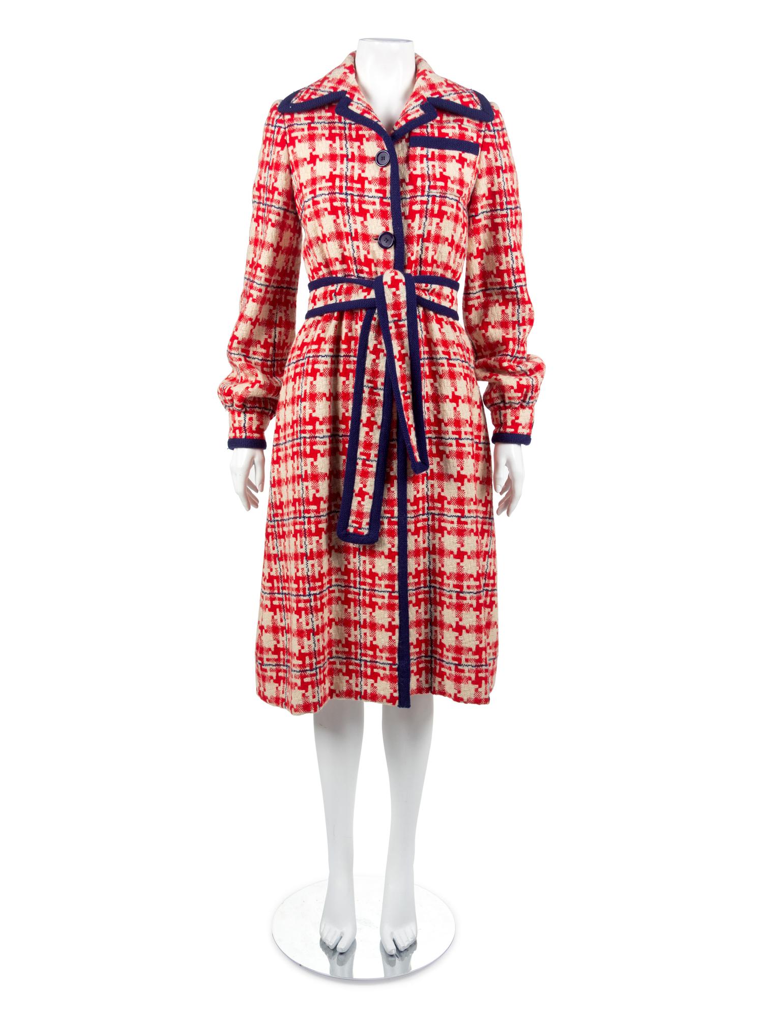 One Halston Suede Coat and One Teal Traina Coat, 1970s — Sold to benefit the Art Acquisition Fund at the Indianapolis Museum of Art at Newfield.