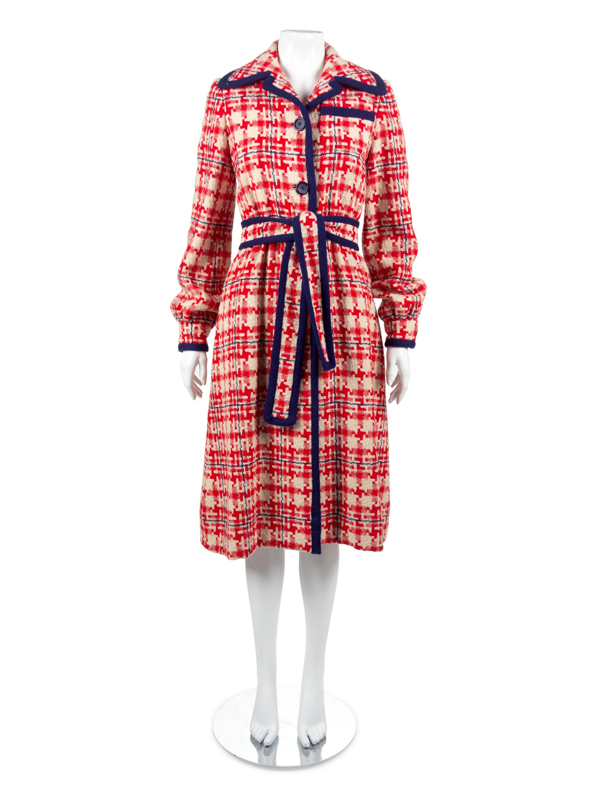 One Halston Suede Coat and One Teal Traina Coat, 1970s — Sold to benefit the Art Acquisition Fund at the Indianapolis Museum of Art at Newfield.