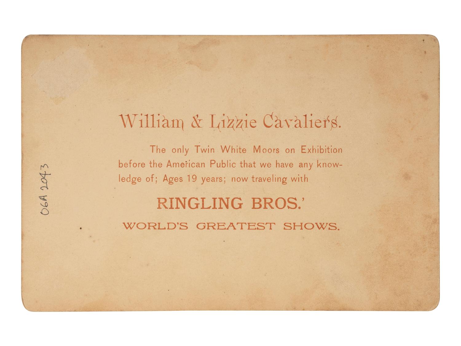 [EARLY PHOTOGRAPHY]. Real photo postcards and Photographs of Predominantly African American circus performers.