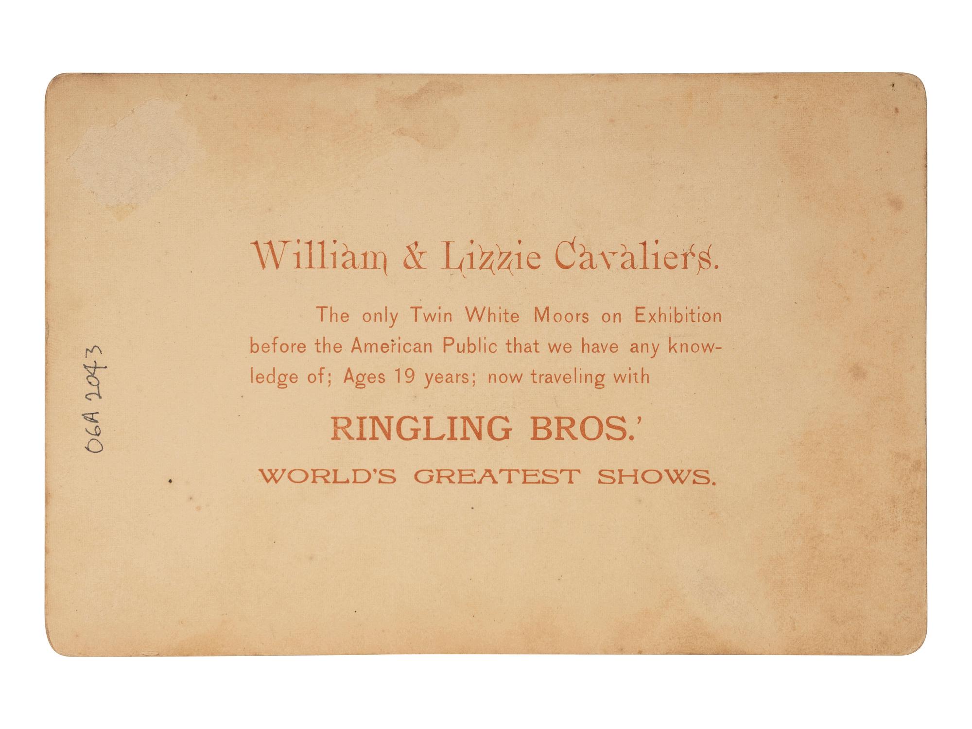 [EARLY PHOTOGRAPHY]. Real photo postcards and Photographs of Predominantly African American circus performers.