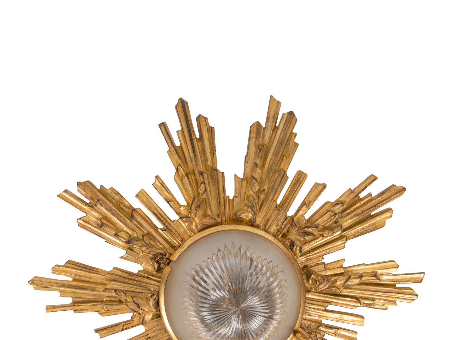 A Pair of French Gilt Bronze Plafonniers