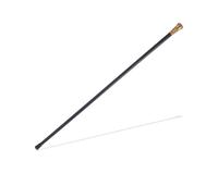 A Gold-Mounted and Ebonized Wood Walking Stick Associated With Thaddeus Stevens (1792-1868)