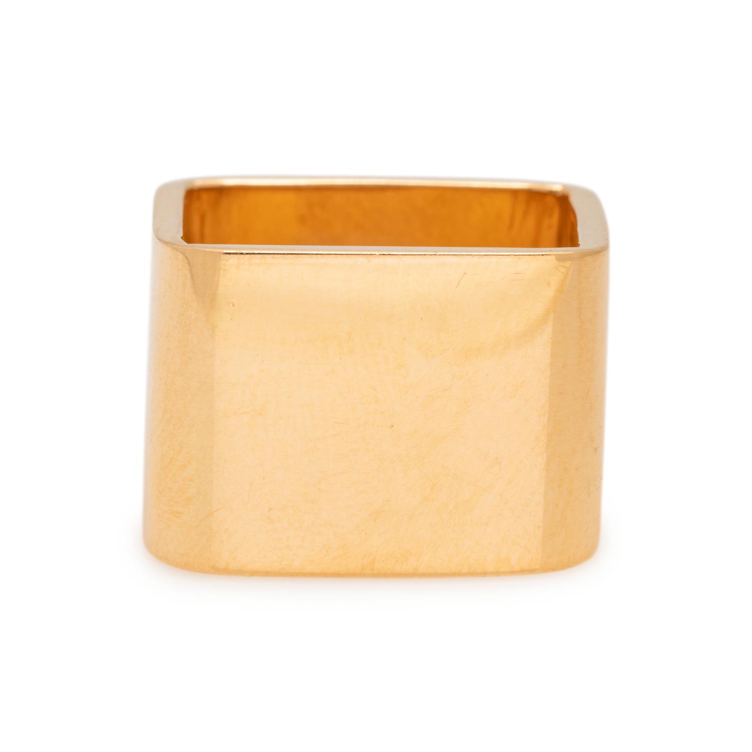 YELLOW GOLD RING