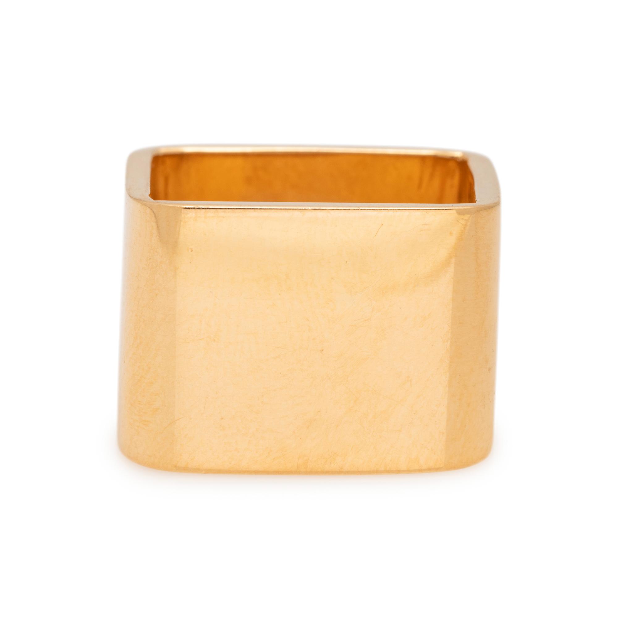 YELLOW GOLD RING