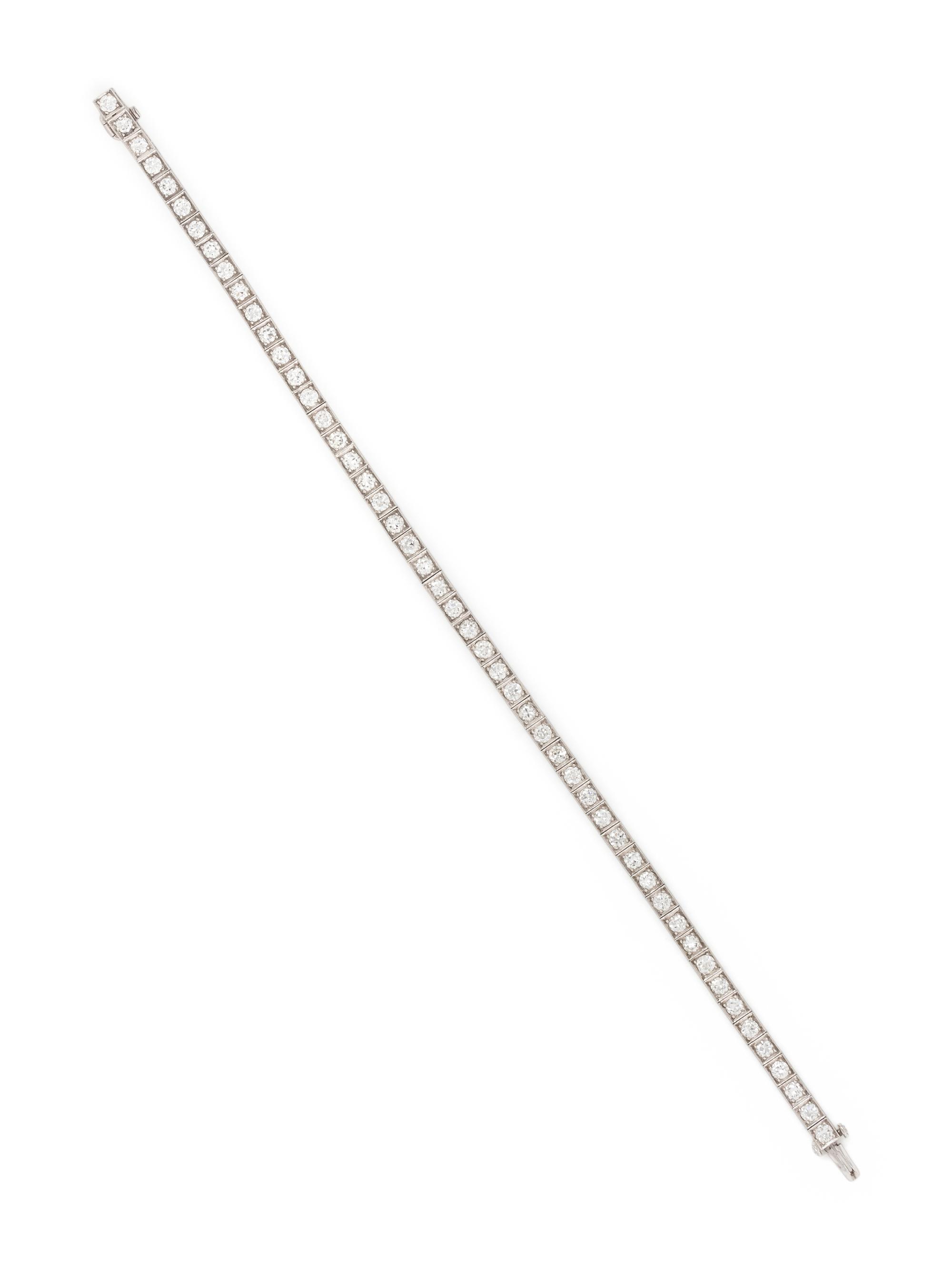 ANTIQUE, DIAMOND BRACELET