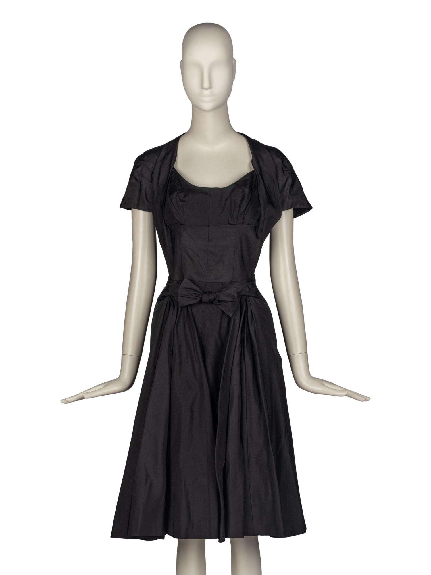 CARVEN, HAUTE COUTURE DRESS, 1950s