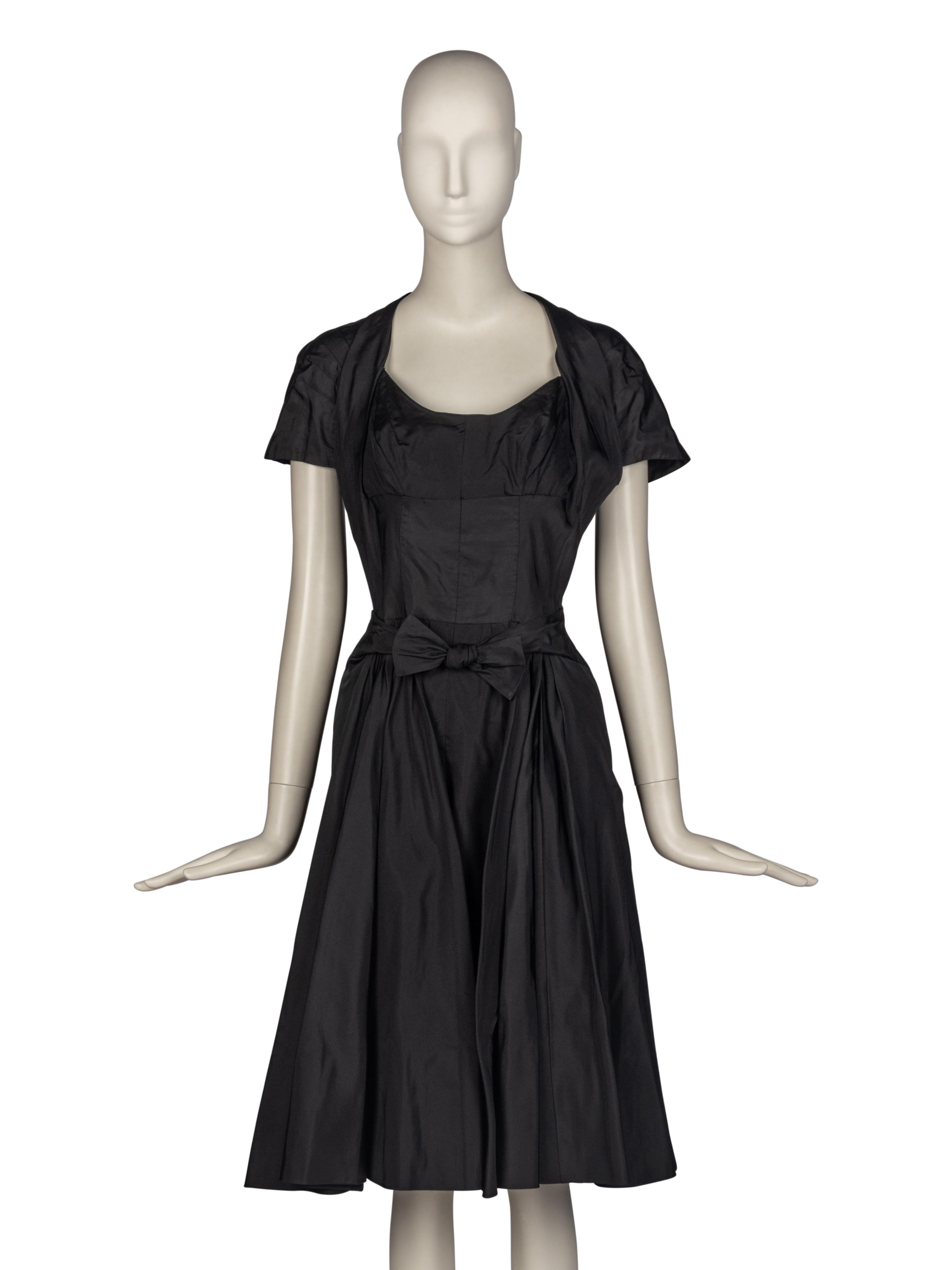 CARVEN, HAUTE COUTURE DRESS, 1950s
