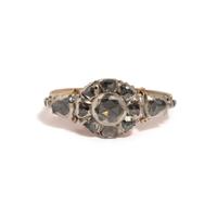 GEORGIAN, ROSE CUT DIAMOND RING