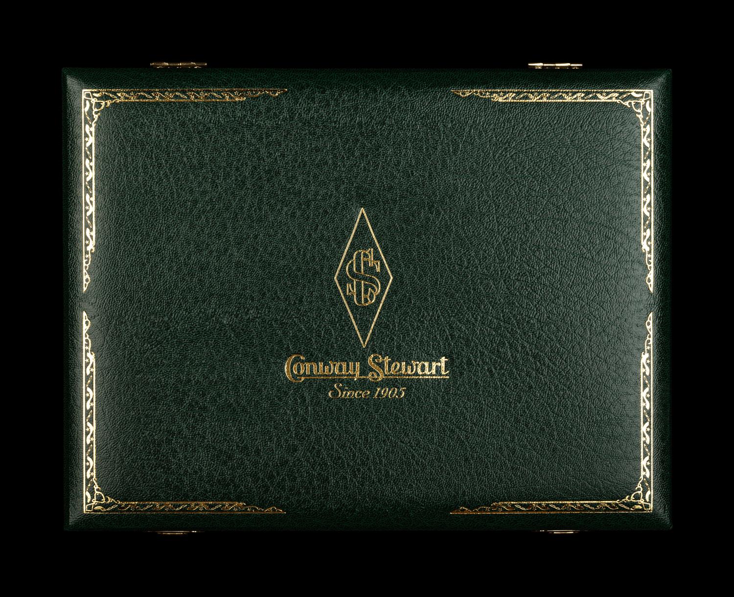 Conway Stewart: Churchill-Yellow Limited Edition Fountain Pen and Ink Set
