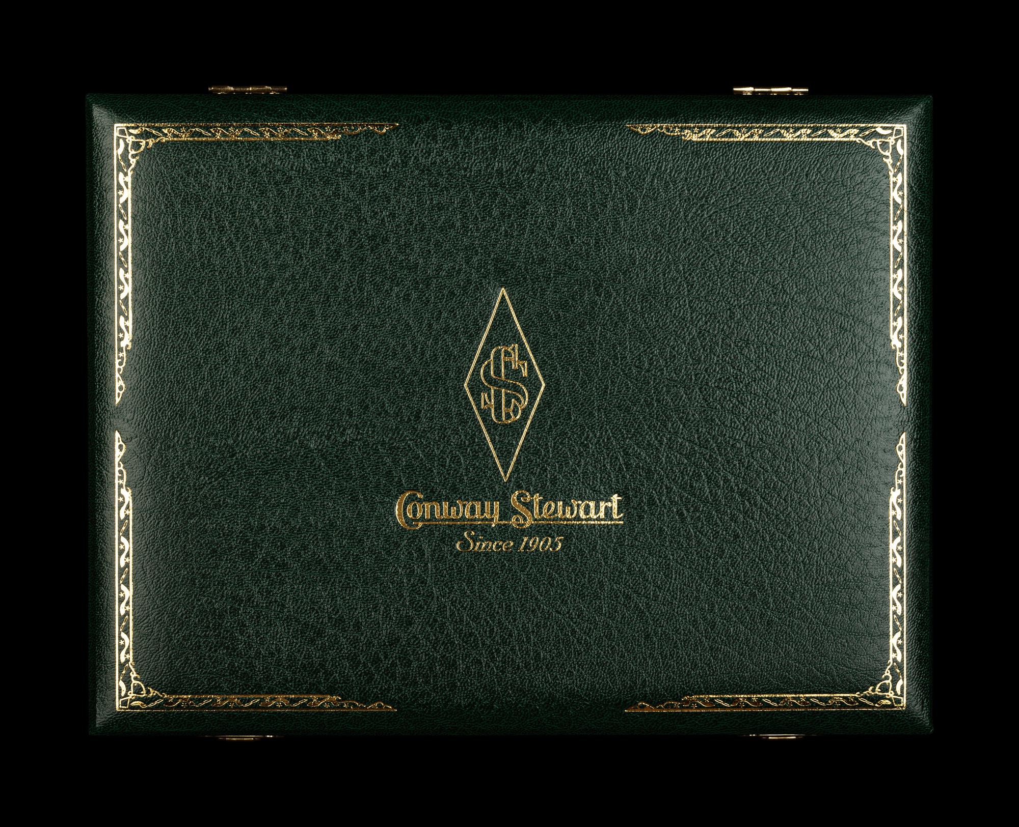Conway Stewart: Churchill-Yellow Limited Edition Fountain Pen and Ink Set