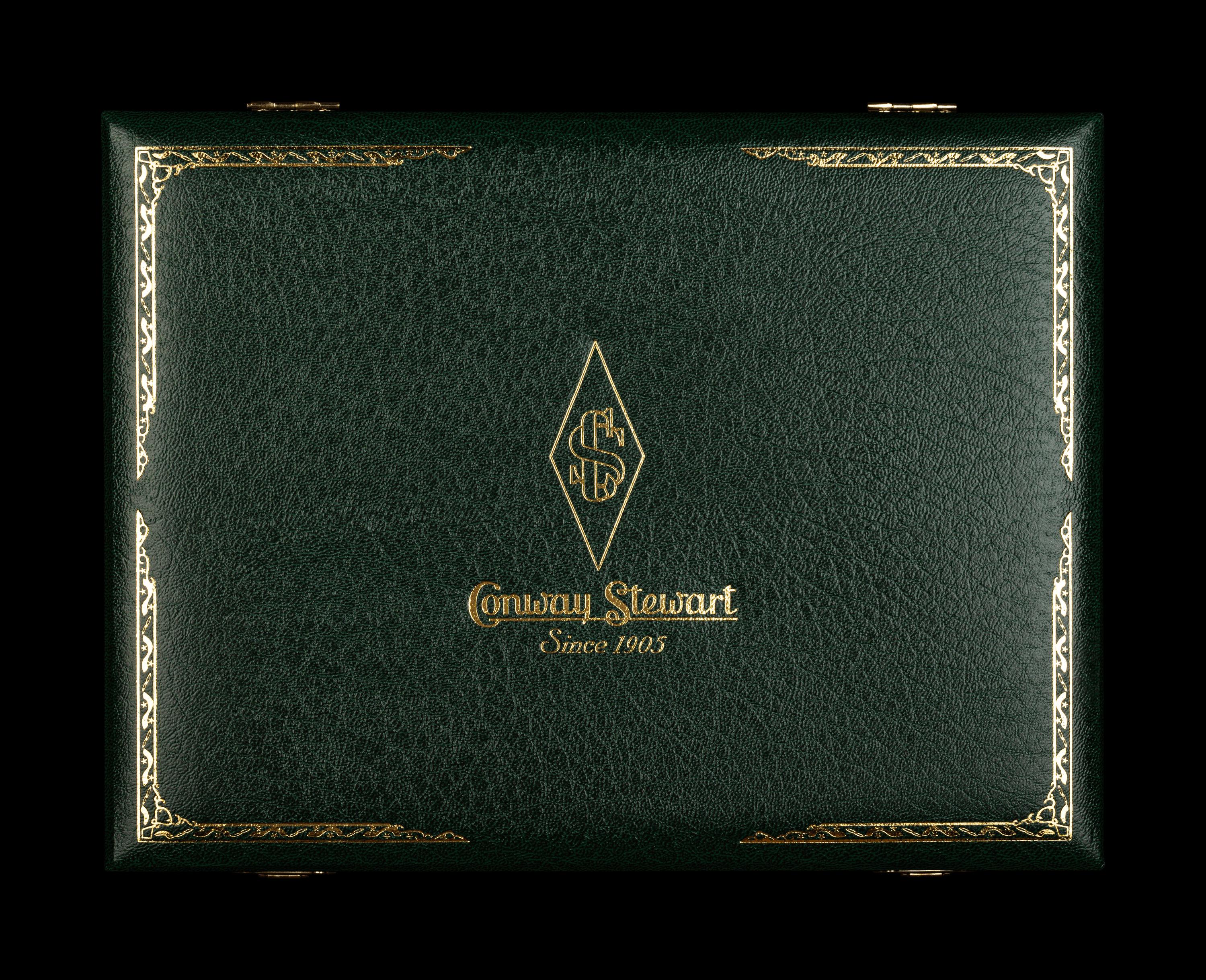 Conway Stewart: Churchill-Yellow Limited Edition Fountain Pen and Ink Set
