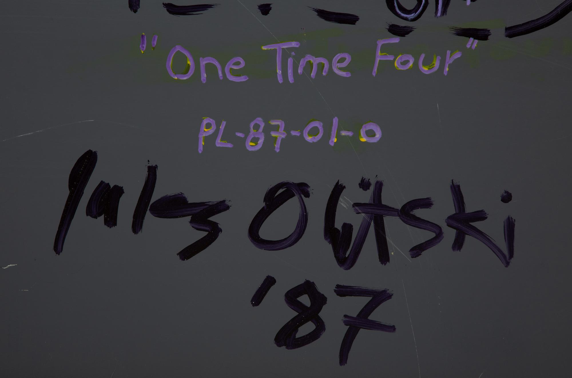 One Time Four, 1987