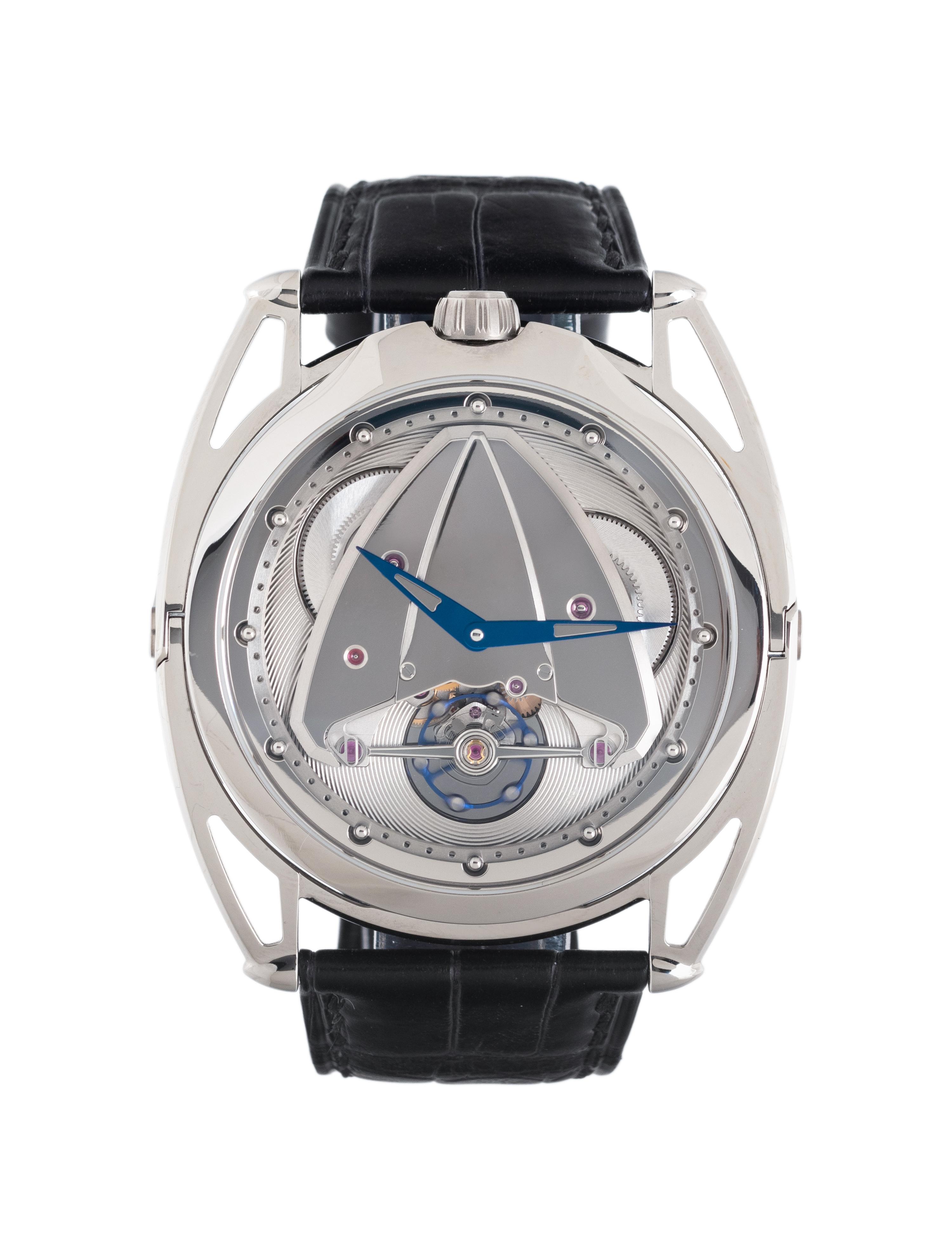 A RARE AND CUTTING-EDGE DE BETHUNE, REF. DB28XP TITANIUM WATCH