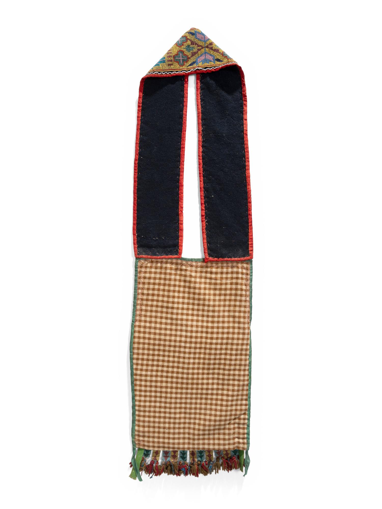 Anishinaabe Loom Beaded Bandolier Bag