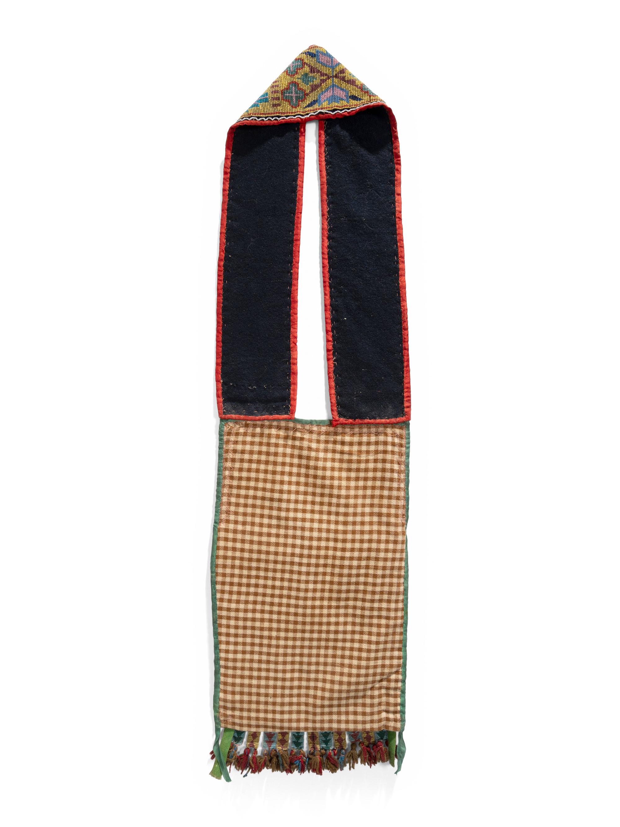 Anishinaabe Loom Beaded Bandolier Bag